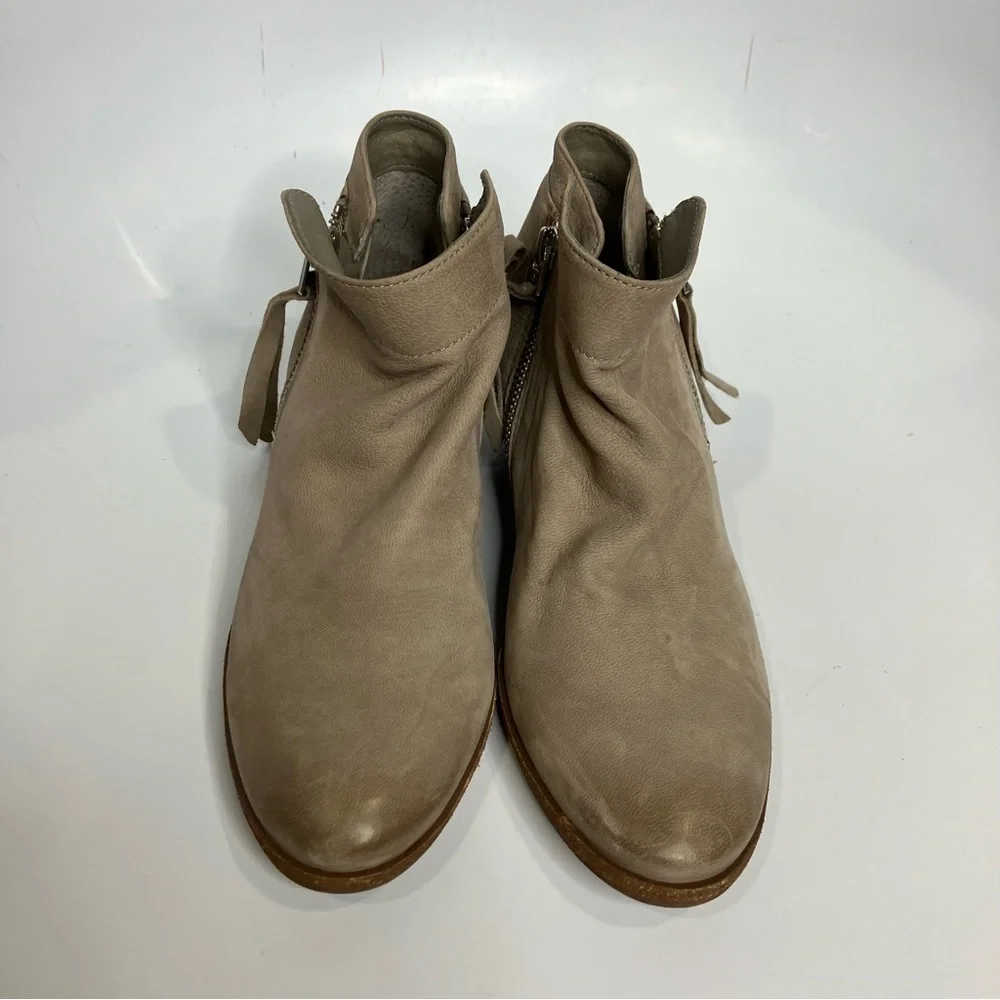 Sam‎ Edelman tan leather ankle boots size 6